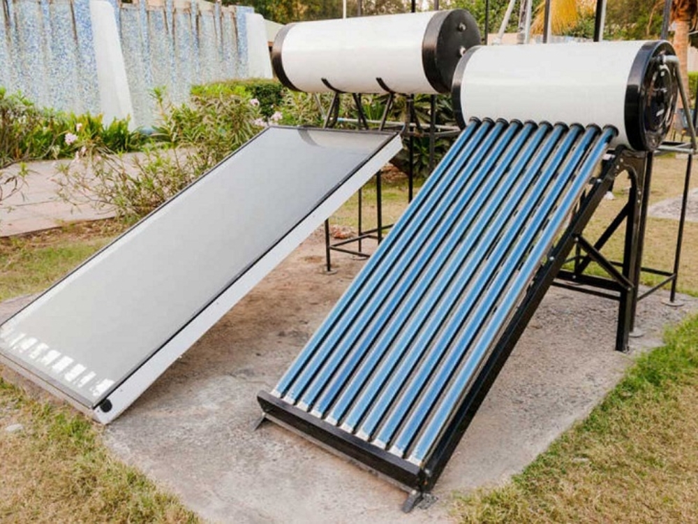 Máy nước nóng bằng năng lương mặt trời - Xây dựng 159